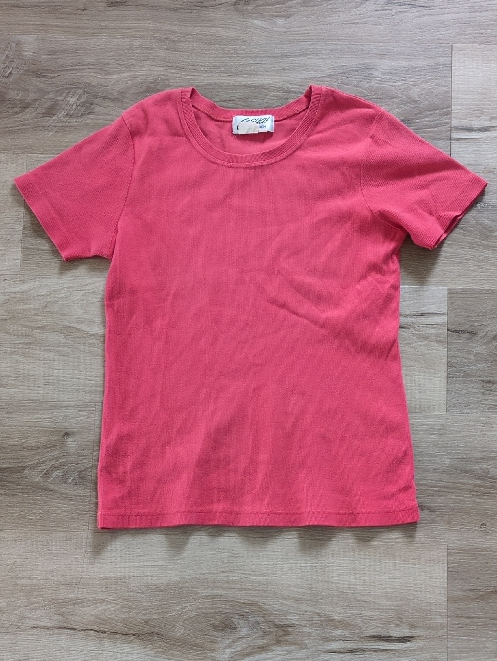Dark Coral Vintage Crewneck Tee